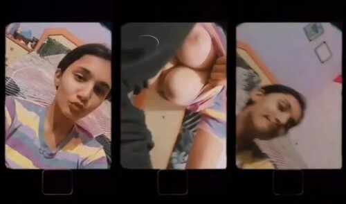 Cute Indian Girl Shows Boobs