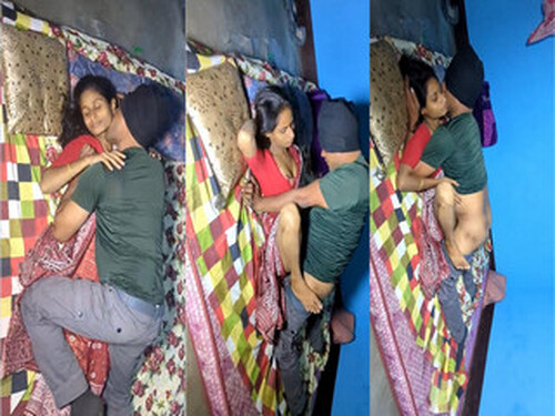 Indian Slim Wife Boobs pressing and Fucking
