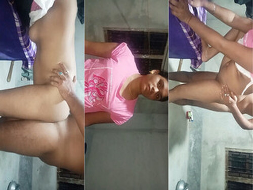 Indian Vlg Wife Handjob and Standing Fucking part 1