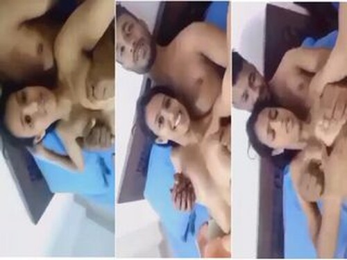 Cute Indian Girl Boobs Pressing By Lover