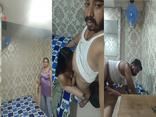 Horny Indian Bhabhi Strip Cloths and Blowjob