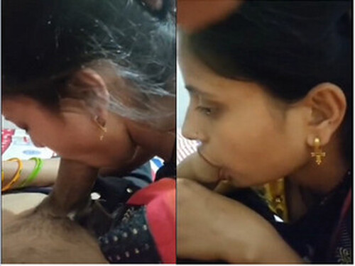 Hot Indian Wife Give Blowjob