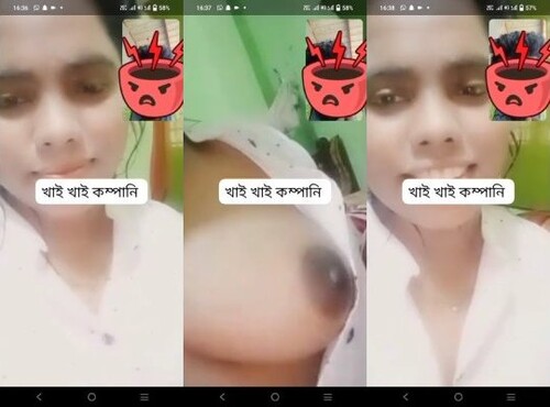 Cute Indian Girl Shows Boobs