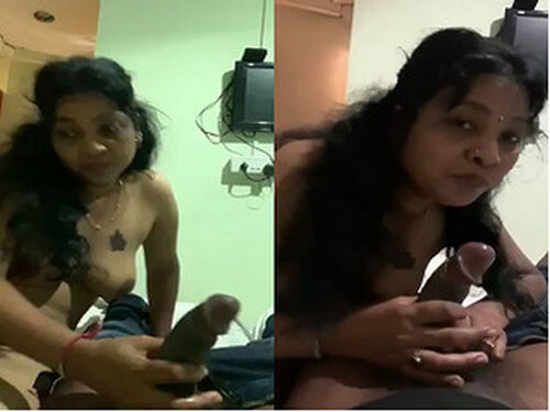 Horny Indian Paid Randi Sucking Dick