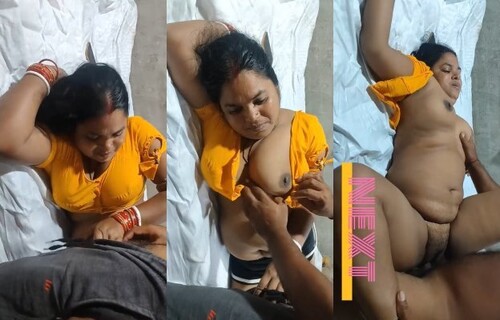 Indian Boudi Boobs pressing and Fucking Part 1