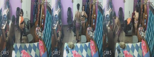 Indian Cpl Changing Cloths Record In CCTV