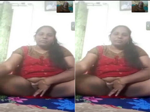 Indian Cheating Wife Shows Masturbating On VC Part 2