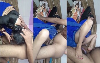 Sexy Indian Wife Blowjob and Fucking