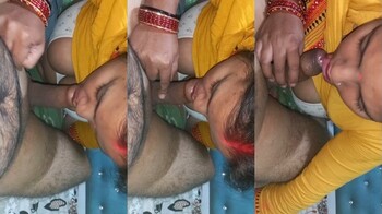 Sexy Indian Wife Blowjob and Fucking