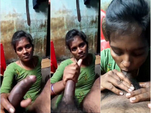 Horny Village Girl Sucking Dick Part 2
