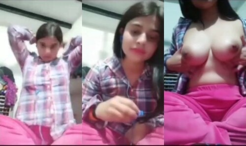 Cute Indian Girl Shows Boobs