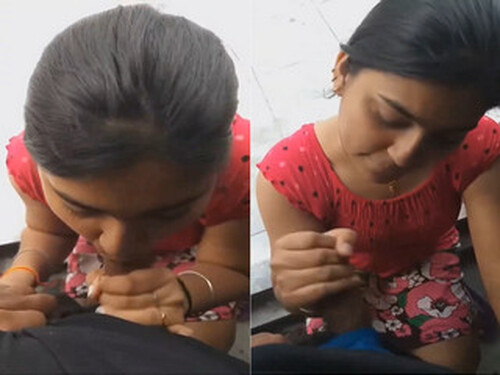 Hot Indian Mall Blowjob