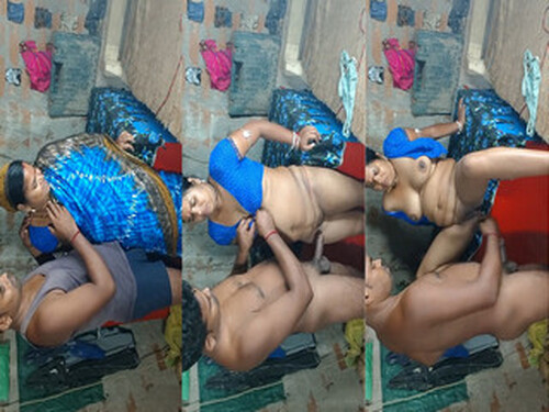 Sexy Boudi Boobs pressing and Fucking Part 1