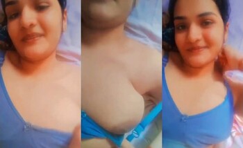 Cute Indian Mal Shows Boobs
