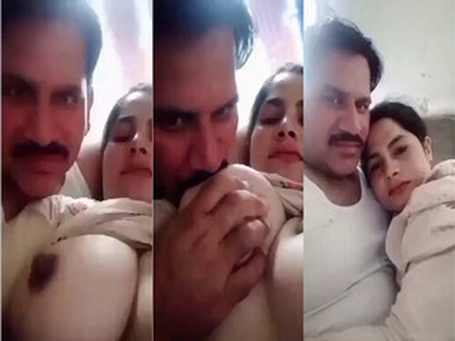 Paki Wife Boobs Sucking By Hubby