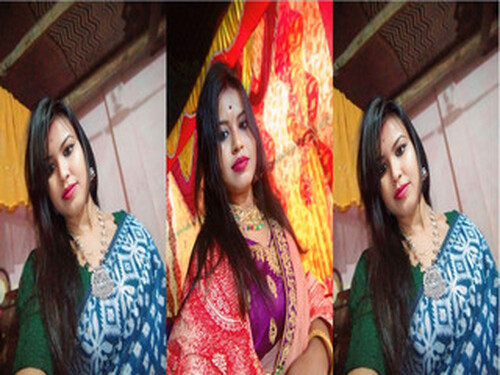 Horny Indian Boudi Shows Nude Body On VC