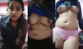 Cute Indian Girl Shows Her Boobs and Pussy
