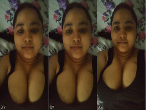 Horny BBW Girl Shows Boobs part 2