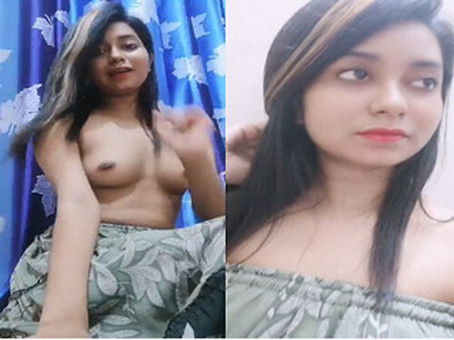 Sexy Indian Girl Shows For Lover With Bangla Talking part 3