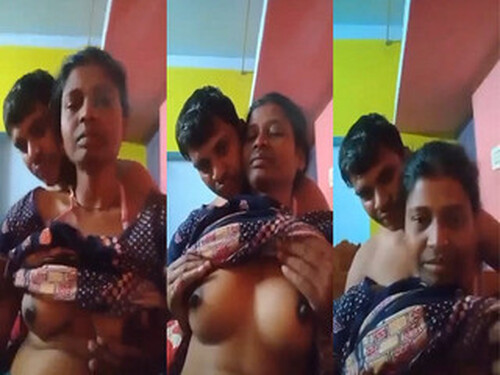 Indian Couple Romance and Boobs Sucking
