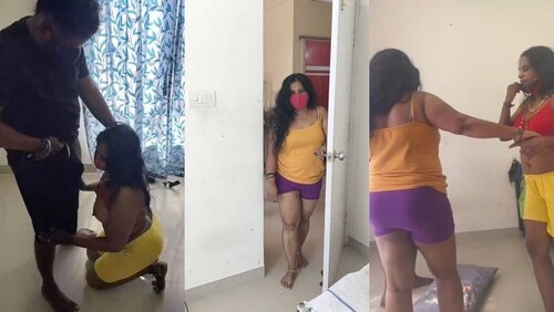Indian Threesome Tamil Cpl Blowjob