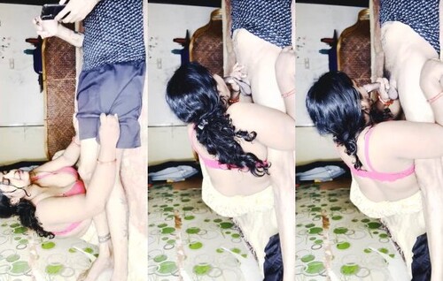 Sexy Indian Wife Blowjob
