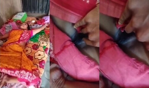 Indian Sleeping Bhabhi Pussy Video Capture