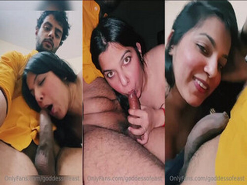 Sexy Indian Girl Sucking Dick