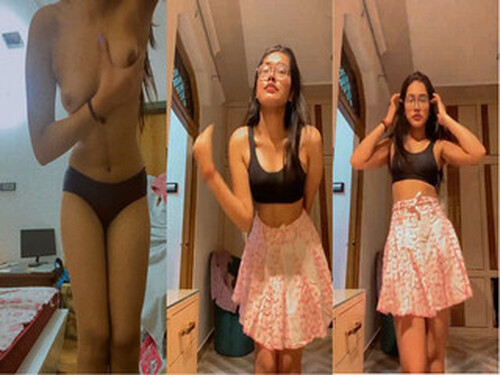 Cute Indian Girl Shows Boobs