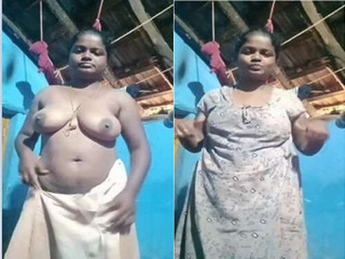 Indian Tamil Wife Shows Nude Body