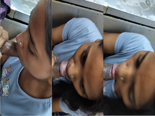 Hot Indian Girl Sucking Dick