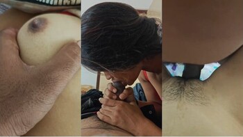 Sexy Indian Wife Blowjob and Fucking