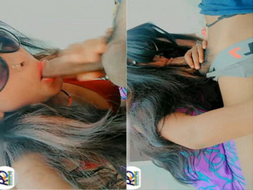 Horny Indian Wife Blowjob