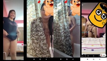 Beautiful Sexy Indian Chubby Wife Showing Lover