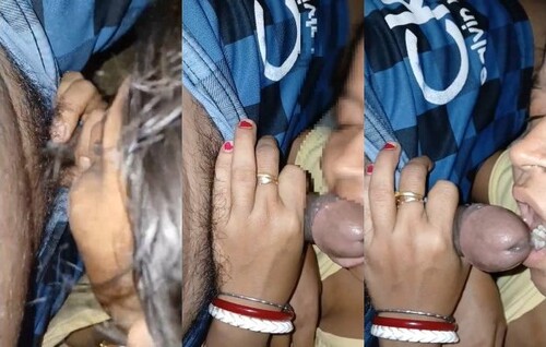 Sexy Desi Wife Blowjob