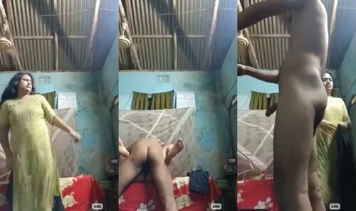 Indian Vlg Wife Striping and Fucking With Lover