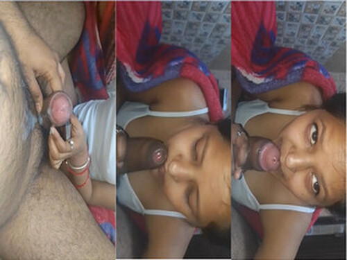 Horny Indian Wife Sucking Dick Till Hubby Not Cum