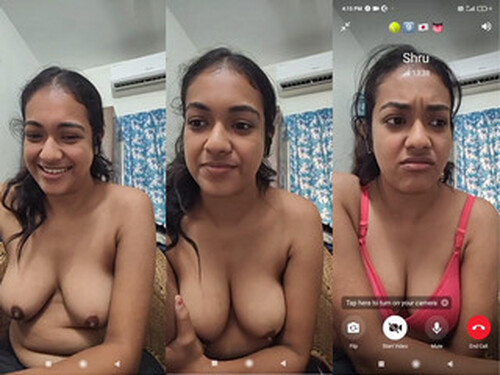 Tamil Serial Actress Shruthi Showing Boobs on Video Call ~ 22 min ~