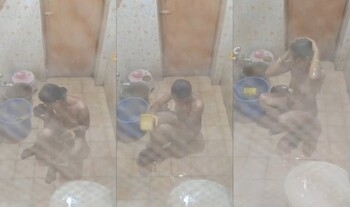 Indian Wife Bathing Capture