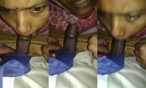 Sexy Indian Wife Sucking Dick