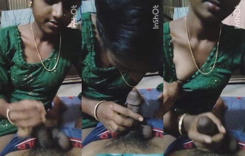 Sexy Indian Vlg Wife Boobs Pressing and Sucking Dick