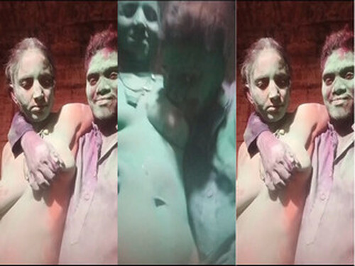 Indian Wife Milky Boobs Sucking