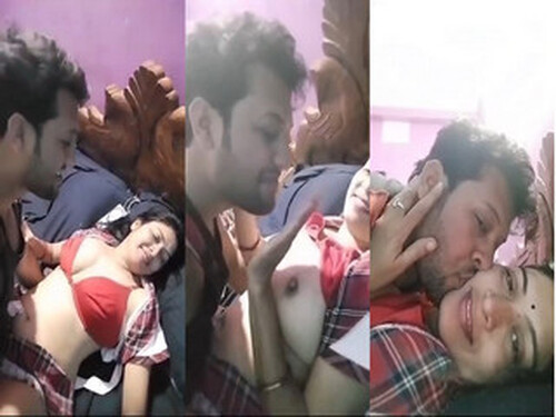 Sexy Indian Wife Boobs Sucking and Fucking