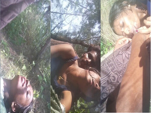 Horny Indian Girl Pussy Fingering and hard Fucking In Out Door Part 2