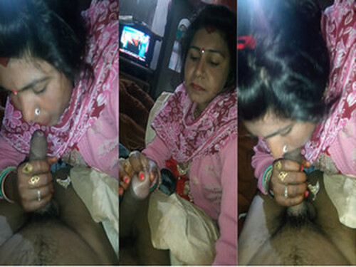 Sexy Indian Wife Sucking Hubby Dick