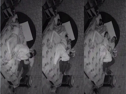 Husband Fingering While Son Sleeping