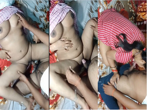 Sexy Indian Wife Blowjob and Fucking