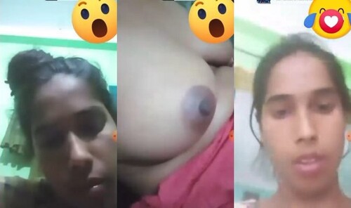 Indian Vlg Girl Shows Her Boobs and Pussy On VC