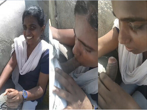 Indian Tamil Girl Sucking Dick