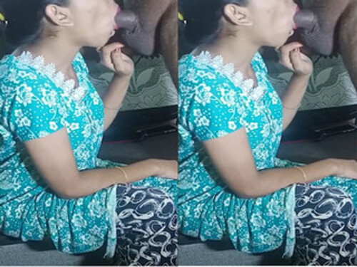 Indian Wife Sucking Dick
